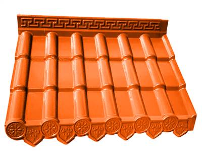 （橙紅）一體仿古樹脂瓦